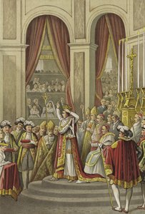 Coronation of Napoleon as Emperor of France, 1804 by Dutch School