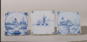 Delft Tiles by Dutch School