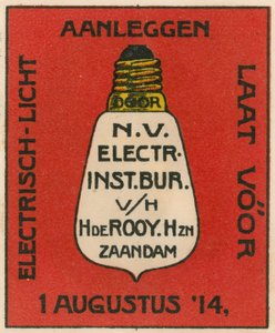 Electric lighting by Dutch School