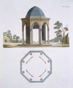 Illustration from the Magazine of Garden Gems by G Van Laar, 1802 by Dutch School