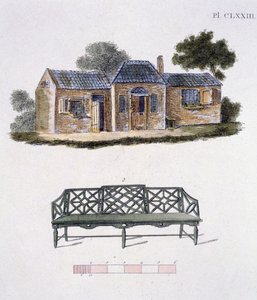 Illustration from the Magazine of Garden Gems by G Van Laar, 1802 by Dutch School