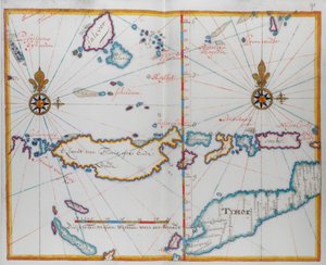 Island of Timor and surrounding area