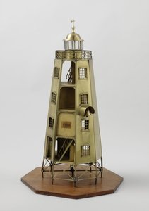 Model of the Duiveneiland lighthouse on Java