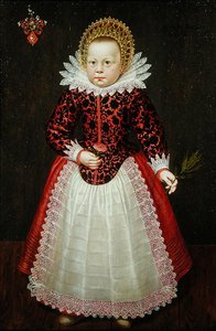 Portrait of a Child by Dutch School