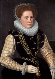 Portrait of a Lady in Spanish Costume, c.1585