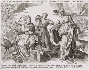 Pride is an Enemy to God and to the World but Humility is the Friend of God and Man by Dutch School