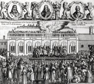 The Beheading of King Charles I, 1649 by Dutch School
