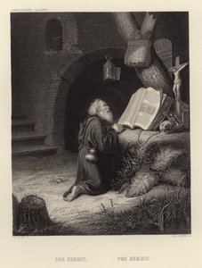 The Hermit by Dutch School