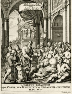 Titlepage from Exercitationes Practicae circa Medendi Methodum by Frederik Dekkers, 1694 by Dutch School