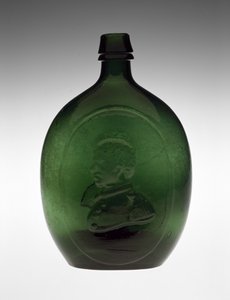 Figured Flask, c. 1847