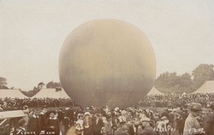 Hot Air Balloon at Ilkeston Flower Show, Derbyshire