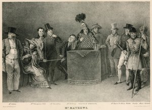 Mr. Mathews: Portraits of Him in His Several Characters in the Entertainment Called Invitations by E.F. Lambert