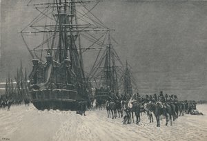 Capture of a Dutch Fleet By Hussars of the French Republic, January, 1795