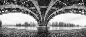 Steel Bridge Reflection by EM-Photographies