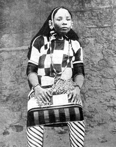 The Fashionable Wife of a Wealthy Arab, Africa, 1936