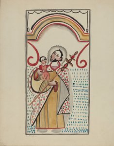 Detail (St. Christopher)