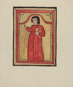 The Christ Child-Retalba El Nino Perdido, The Lost Child a Retabla, 1935-1942