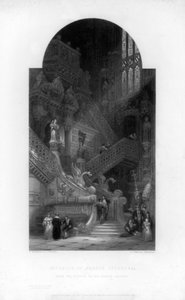 Interior of the Burgos Cathedral