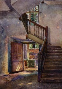 Eton: Interior of the Old Brewhouse by E. D. Brinton