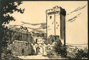 Abbaye De Montmajour - The Old Abbey of Montmajour, c. 1920s
