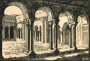 The Cloisters of the Church of St-Trophime, c1920s