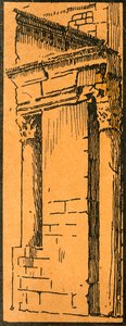 The Portico of the Forum Adjacent to the Hotel du Nord-Pinus