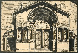 The Portal of the Church of St-Trophime