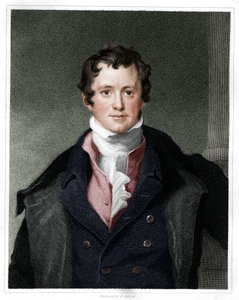 Humphry Davy, English Chemist, 1833 by E. Scriven