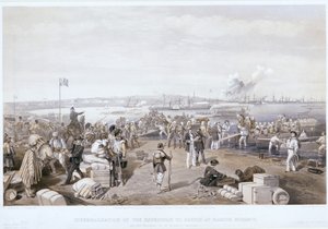 Disembarkation of the Expedition to Kertch at Kamish Bournou