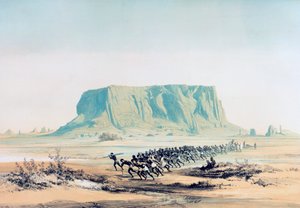 View of Mount Barkal, Sudan by E Weidenbach