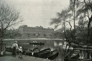 Buckingham Palace, c1897 by E. and S. Woodbury
