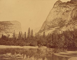 The Old Piute. Valley of the Yosemite by Eadweard J. Muybridge