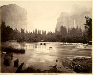 Valley of the Yosemite, from Rocky Ford by Eadweard Muybridge