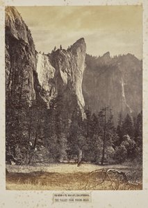 Yosemite Valley, California. The Valley from Pohono Meadows