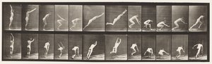 Plate 162. Jumping; Standing Broad Jump by Eadweard Muybridge
