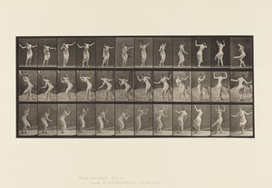 Plate 191. Dancing (fancy) by Eadweard Muybridge