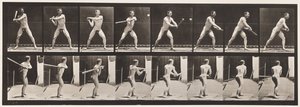 Base-ball; Batting by Eadweard Muybridge