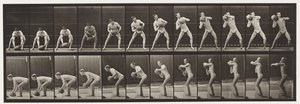 Lifting a 75-lb Rock by Eadweard Muybridge