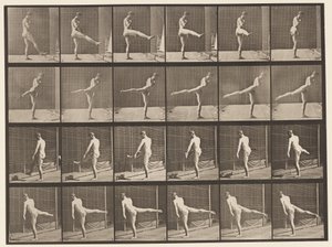 Plate 370. First Ballet Action by Eadweard Muybridge
