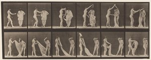 Plate 427. Toilet; Two Models by Eadweard Muybridge
