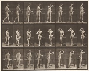 Plate 443. Drinking from a Goblet While Standing by Eadweard Muybridge