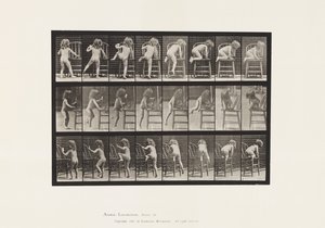 Child, Getting Up on Chair