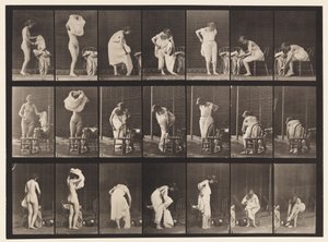 Miscellaneous Phases of the Toilet by Eadweard Muybridge