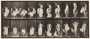 Miscellaneous Phases of the Toilet by Eadweard Muybridge