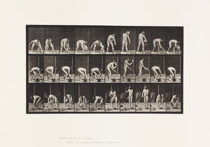 Bricklaying by Eadweard Muybridge
