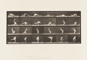 Contortions on the Ground, 1872-1885 by Eadweard Muybridge