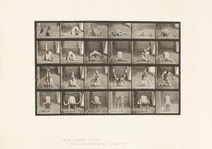 Plate 511. Contortions on the Ground by Eadweard Muybridge