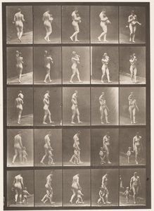 Plate 528. A, B, C by Eadweard Muybridge