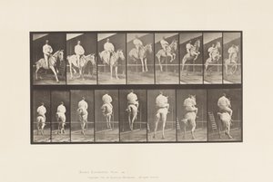 Plate 645. Jumping a Hurdle; Saddle; Clearing and Landing