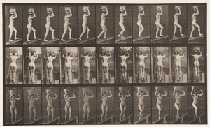 Plate 80. Ascending Incline by Eadweard Muybridge